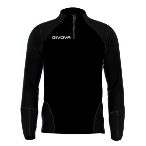 Машка Блуза GIVOVA Maglia Tecnica Half Zip Army 0010