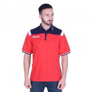 Машка маичка ZEUS Polo Vesuvio Blu/Rosso