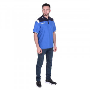 Машка маичка ZEUS Polo Vesuvio Blu/Royal - Img 3