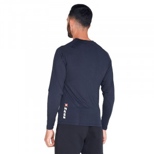 Машка спортска топлинска блуза ZEUS Maglia Fisiko M/L Blu - Img 2