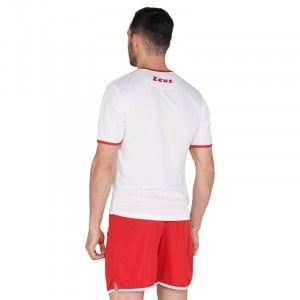 Машки комплет дрес ZEUS Kit Sticker Bianco/Rosso