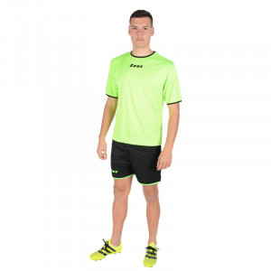 Машки комплет дрес ZEUS Kit Sticker Verde Fluo/Nero - Img 3