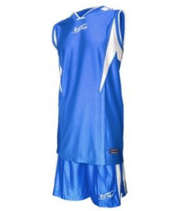 Машки кошаркарски дрес ZEUS Kit Sante Royal/Bianco