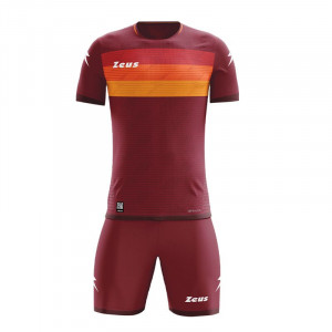 Футбалски комплет дрес ZEUS Kit Icon Roma Granata/Arancio