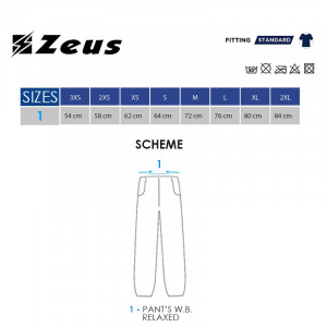 Детски голмански тренерки ZEUS Pant. Lungo Monos Nero - Img 5
