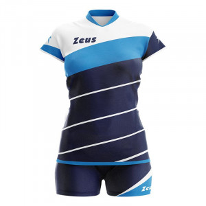 Женски комплет дрес ZEUS Kit Lybra Donna Blu/Light Royal - Img 4