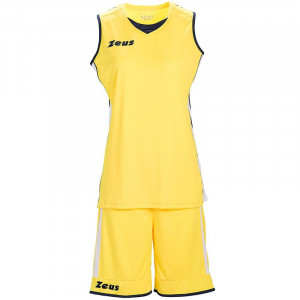 Женски кошаркарски тим ZEUS Kit Flora Woman Giallo/Blu - Img 2