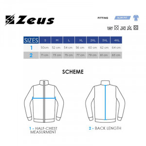 Машката Блуза ZEUS Felpa Train Monolith Nero - Img 5