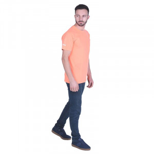 Машка маица ZEUS T-Shirt Basic Arancio Fluo - Img 2