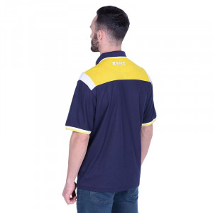 Машка маичка ZEUS Polo Vesuvio Blu/Giallo - Img 2