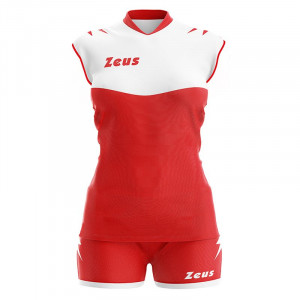 Одбојкарскиот тим ZEUS Kit Volley Sara Slim Fit Rosso/Bianco