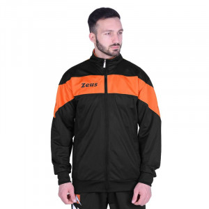 Тренерка ZEUS Tuta Apollo Nero/Arancio Fluo - Img 3