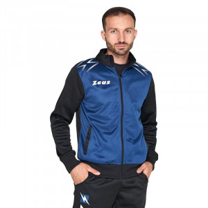 Тренерка ZEUS Tuta Easy Nero/Blue Marine - Img 2