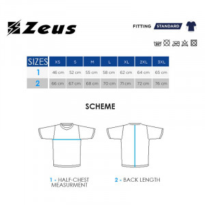 Машка маица ZEUS Polo Promo Man Blu - Img 5