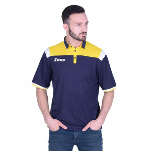 Машка маичка ZEUS Polo Vesuvio Blu/Giallo