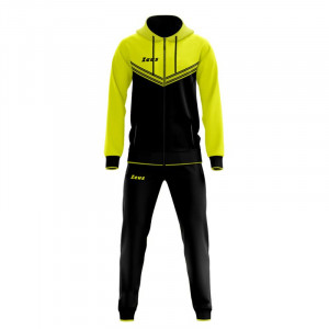 Машка тренерка ZEUS Tuta Rodi Nero/Giallo Fluo