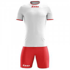 Машки комплет дрес ZEUS Kit Sticker Bianco/Rosso - Img 4