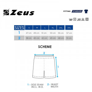 Машки шорцеви ZEUS Bermuda Thunder Nero - Img 3