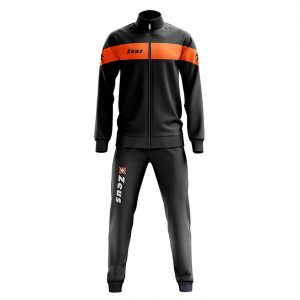 Тренерка ZEUS Tuta Apollo Nero/Arancio Fluo - Img 4