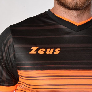 Футбалски комплет дрес ZEUS Kit Elios Arancio fluo/Nero