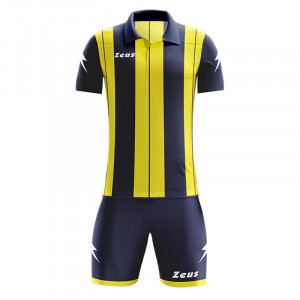 Детски комплет дрес ZEUS Kit Pitagora MC Blu/Giallo