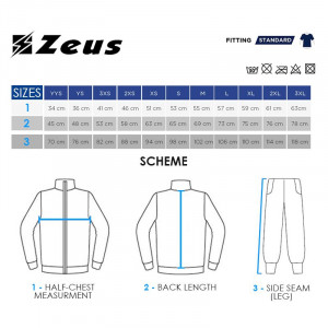 Женска тренерка ZEUS Tuta Marte Royal/Blu - Img 4