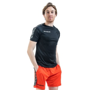 Машка маичка GIVOVA T-Shirt Poly Band 0010