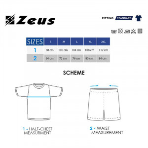 Машки комплет дрес ZEUS Kit Legend Royal