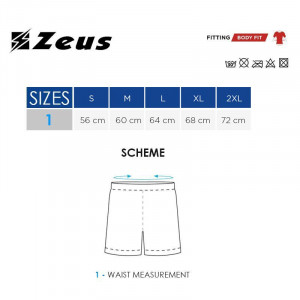 Машки шипки за велосипедизам ZEUS Bermuda Pant Spinning Nero - Img 2