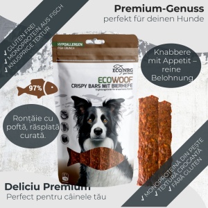 Crispy Bars cu drojdie de bere | 3x125g | recompensa pentru caini - Img 3