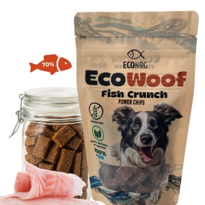 FISH CRUNCH | Power Chips | 125g | recompensa pentru caini