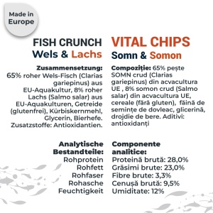 FISH CRUNCH | Vital Chips | 125g | Belohnung für den Hund - Img 4