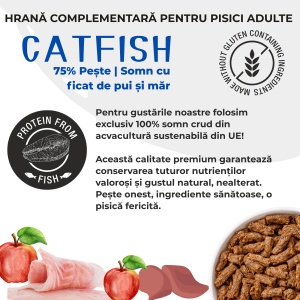 CATFISH | Somn cu ficat de pui si mar | 100g | 75% PEȘTE - Img 4