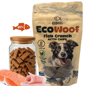 FISH CRUNCH | Activ Chips | 100g | recompensa pentru caini