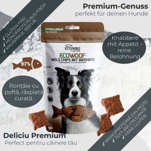 Wels Chips mit Bierhefe | 125g | Belohnung für den Hund - Img 3