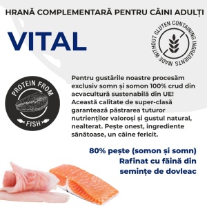 PETEFCO | VITAL STRIPS | 80% Fish | 6x100g | recompensa pentru caini - Img 5