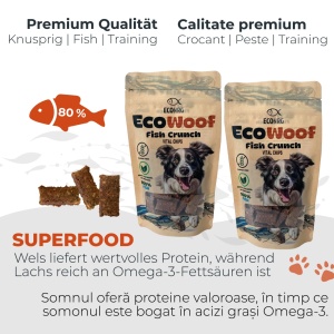 FISH CRUNCH | Activ Chips | 100g | Belohnung für den Hund - Img 3