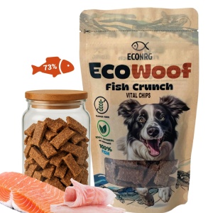 FISH CRUNCH | Vital Chips | 125g | Belohnung für den Hund