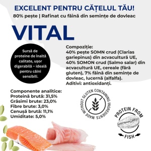 PETEFCO | VITAL STRIPS | 80% Fish | 100g | recompensa pentru caini - Img 2