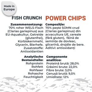 FISH CRUNCH | Power Chips | 125g | Belohnung für den Hund - Img 3