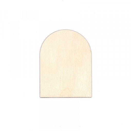 Blank din lemn pentru icoane, 12 cm