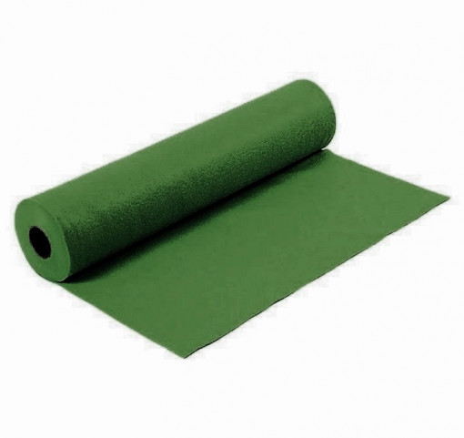 Fetru la metru 1 mm grosime (42 cm latime) - Verde