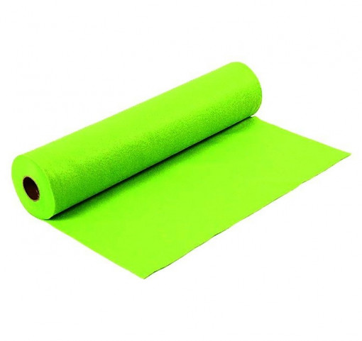 Fetru la metru 1mm grosime (42cm latime) - Verde NEON