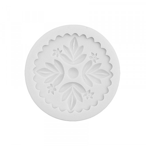 Forma de turnat / modelat din silicon DIY - canepa, 7 x 0.7 cm