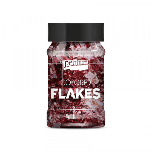 Fulgi de folie colorata 100 ml (1 g) - Pink