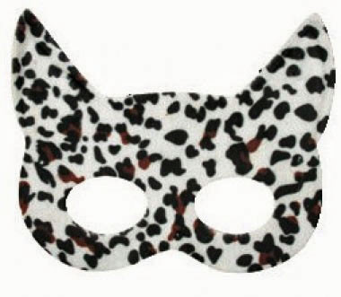 Masca pentru copii-leopard