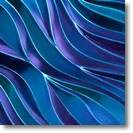 Pigment rub-on Pentart - efect chameleon, 0.5 g - Albastru ocean