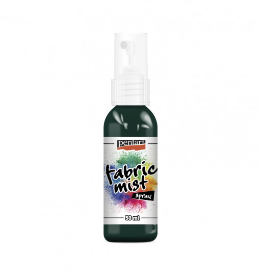 Vopsea spray pentru textile Pentart - 50 ml - Verde brad