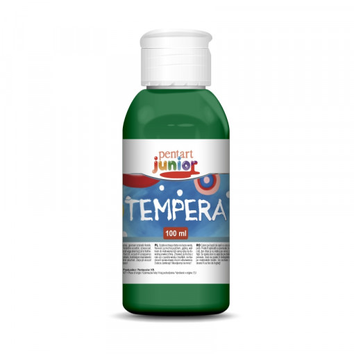 Vopsea Tempera Pentart junior 100 ml - Verde