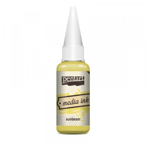 Cerneala Media Ink Pentart 20 ml - Raza de soare